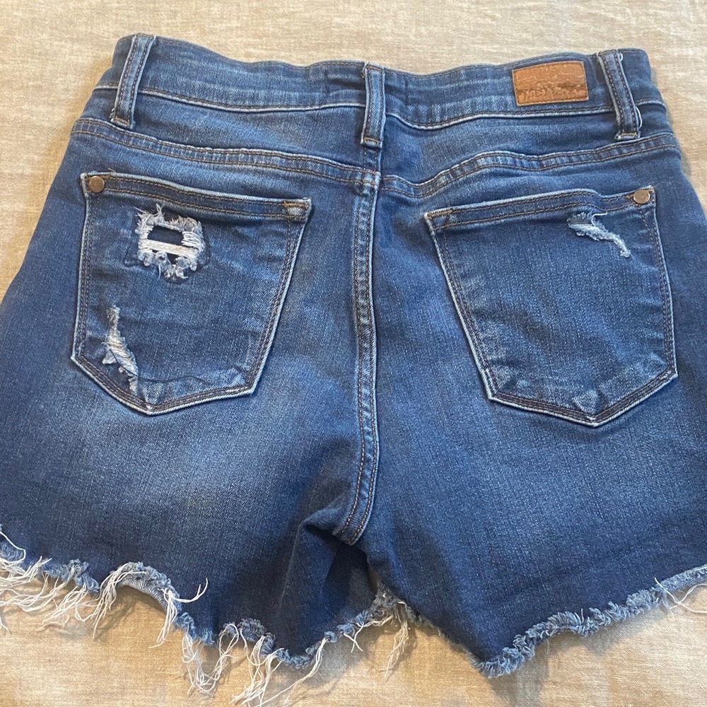 Judy Blue Dark Blue Denim Shorts